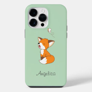 Coque Pour Pour iPhone 14 Pro Max Joli Petit Fox Sleepy