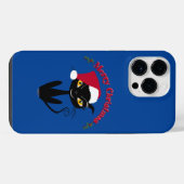Coque Pour Pour iPhone 14 Pro Max Joyeux Noël Kitty Cat (Verso Horizontal)