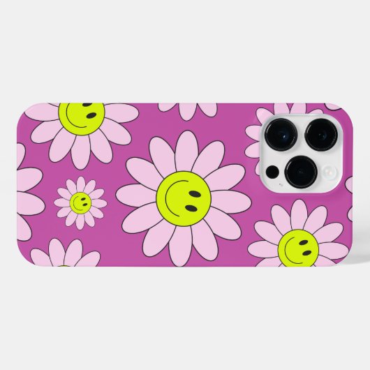 Coque Pour Pour iPhone 14 Pro Max Joyeux violet (Verso Horizontal)