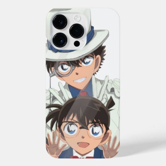 Coque Pour Pour iPhone 14 Pro Max Kid Kaito contre cas téléphonique Conan (Verso)