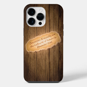 Coque Pour Pour iPhone 14 Pro Max La compassion et l'empathie sont les marques de l'