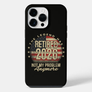 Coque Pour Pour iPhone 14 Pro Max La légende a pris sa retraite 2026 drôle