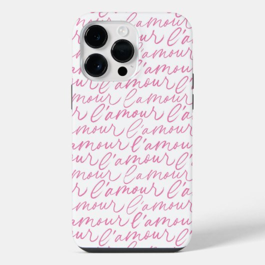 Coque Pour Pour iPhone 14 Pro Max L'amour (Verso)