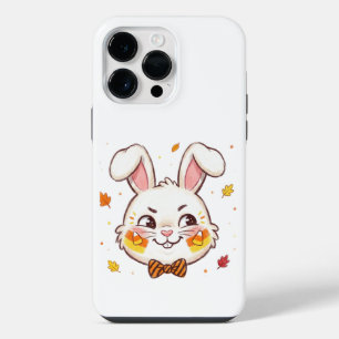 Coque Pour Pour iPhone 14 Pro Max Lapin Malicieux Halloween Bonbon Maïs
