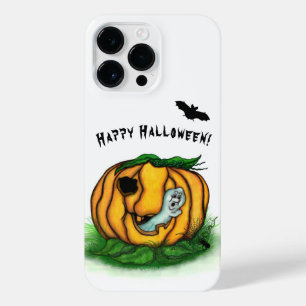 Coque Pour Pour iPhone 14 Pro Max Le fantôme d'Halloween, chauve-souris, fantôme et 