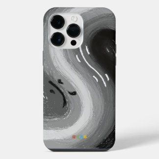 Coque Pour Pour iPhone 14 Pro Max L'eau et le feu sont comme Yin et Yang en harmonie