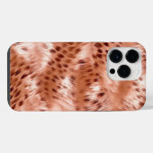 Coque Pour Pour iPhone 14 Pro Max Léopard rose rose (Verso Horizontal)
