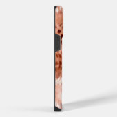 Coque Pour Pour iPhone 14 Pro Max Léopard rose rose (Côté droit)