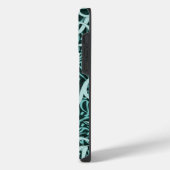 Coque Pour Pour iPhone 14 Pro Max lettres arabes Tiffany (Côté gauche)