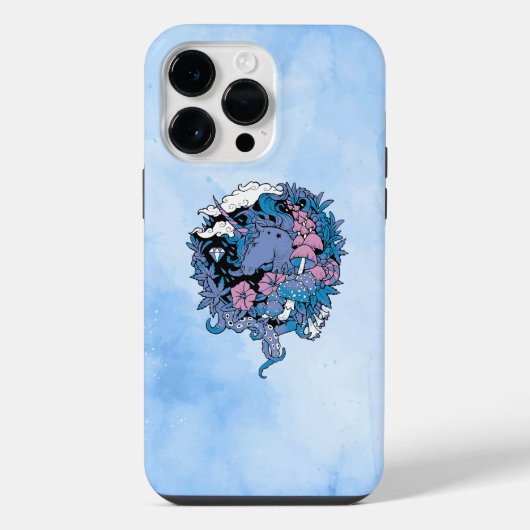 Coque Pour Pour iPhone 14 Pro Max Licorne (Verso)