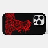 Coque Pour Pour iPhone 14 Pro Max Little red Dragon (Verso Horizontal)