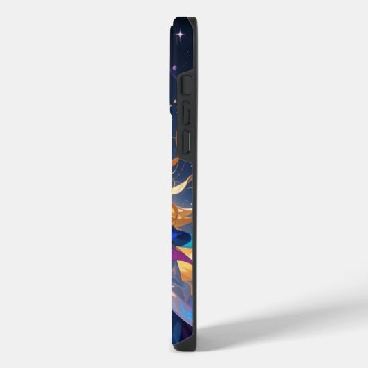 Coque Pour Pour iPhone 14 Pro Max Lune céleste (Côté gauche)