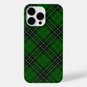 Coque Pour Pour iPhone 14 Pro Max MacLean Tartan vert et noir plaid
