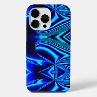 Coque Pour Pour iPhone 14 Pro Max Magnifique bleu néon