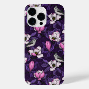 Coque Pour Pour iPhone 14 Pro Max Magnolia en floraison et tireur 4