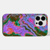 Coque Pour Pour iPhone 14 Pro Max Marbre acidulé  (Verso Horizontal)