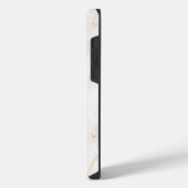 Coque Pour Pour iPhone 14 Pro Max Marbre blanc (Côté gauche)