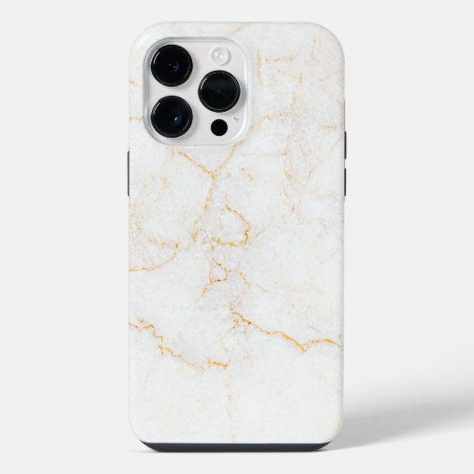 Coque Pour Pour iPhone 14 Pro Max Marbre blanc (Verso)