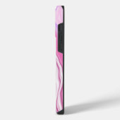 Coque Pour Pour iPhone 14 Pro Max Marbre rose et blanc Faux (Côté gauche)