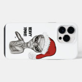 Coque Pour Pour iPhone 14 Pro Max Mauvais Alien, Lourds Noël ! (Verso Horizontal)