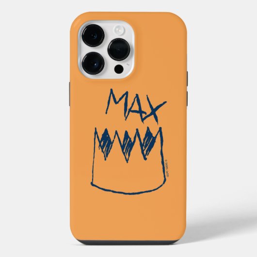 Coque Pour Pour iPhone 14 Pro Max Max & Crown Sketch (Verso)