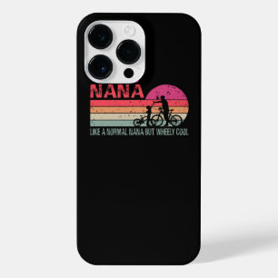 Coque Pour Pour iPhone 14 Pro Max Mens Cycling Nana Wheely Cool Funny Vélo Vintage R