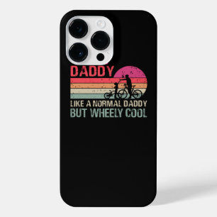 Coque Pour Pour iPhone 14 Pro Max Mens Cycling Papa Wheely Cool Funny Vélo Vintage