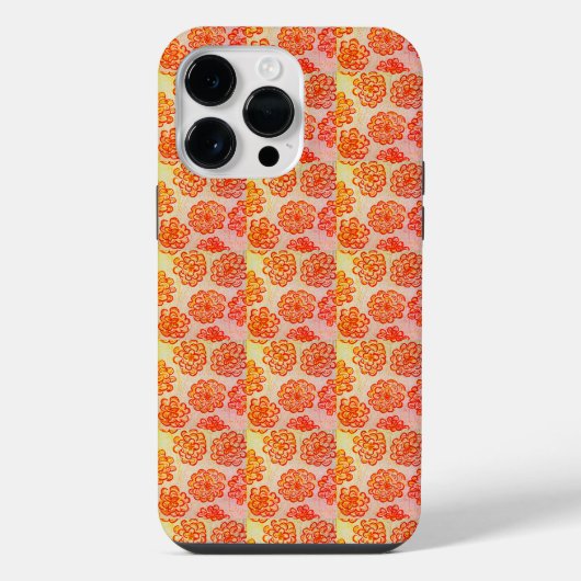Coque Pour Pour iPhone 14 Pro Max Mini Marigolds (Verso)