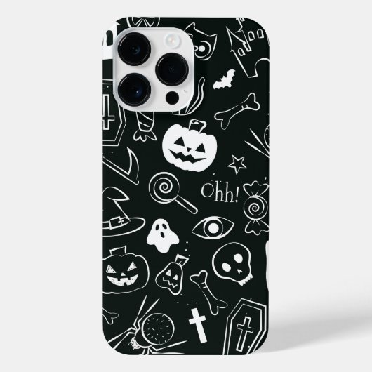 Coque Pour Pour iPhone 14 Pro Max Modèle Halloween 1 (Verso)
