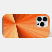 Coque Pour Pour iPhone 14 Pro Max Moderne Abstrait Orange Rouge Vanille Graphique Fr (Verso Horizontal)