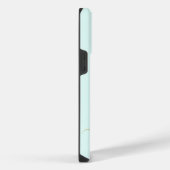 Coque Pour Pour iPhone 14 Pro Max Monogramme Bleu Féminin Écriture Moderne Personnal (Côté droit)