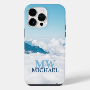 Coque Pour Pour iPhone 14 Pro Max Monogramme de paysage