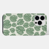 Coque Pour Pour iPhone 14 Pro Max Monstera - Vert (Verso Horizontal)