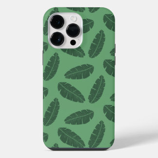 Coque Pour Pour iPhone 14 Pro Max Motif de feuilles verdâtres pour Apple iPhone 11 P