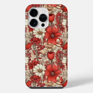 Coque Pour Pour iPhone 14 Pro Max Motif de fleurs colorées