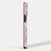 Coque Pour Pour iPhone 14 Pro Max Motif de fleurs Sakura rose (Côté droit)