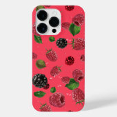 Coque Pour Pour iPhone 14 Pro Max Motif framboise (Verso)