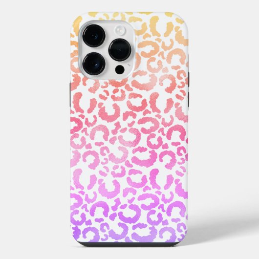 Coque Pour Pour iPhone 14 Pro Max Motif léopard (Verso)
