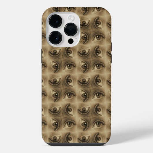 Coque Pour Pour iPhone 14 Pro Max Motif oeil (Verso)