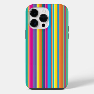 Coque Pour Pour iPhone 14 Pro Max Motif rayures arc-en-cielApple iPhone 13 Pro, À pe
