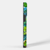 Coque Pour Pour iPhone 14 Pro Max Motif turquoise (Côté droit)