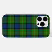 Coque Pour Pour iPhone 14 Pro Max Muir Moore écossais vert bleu plaid (Verso Horizontal)
