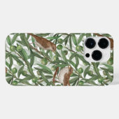 Coque Pour Pour iPhone 14 Pro Max Nightingales dans l'olivier (Verso Horizontal)