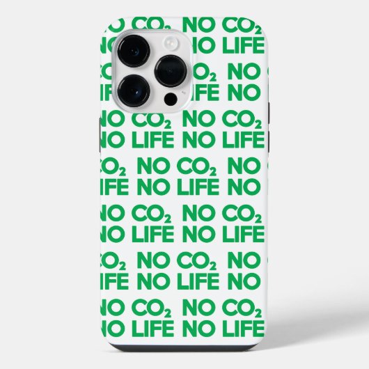 COQUE POUR POUR iPhone 14 PRO MAX NO CO2 PAS DE VIE (Verso)