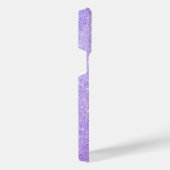 Coque Pour Pour iPhone 14 Pro Max Nom monogrammé pailleté élégant (Côté droit)