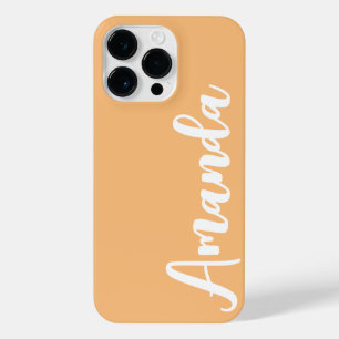 Coque Pour Pour iPhone 14 Pro Max Nom personnalisé de luxe personnalisé Monogram iPh