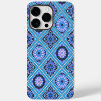 NUANCES DE BLEU ET VIOLET MOTIFS MANDALA