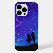 Coque Pour Pour iPhone 14 Pro Max Nuit étoilée (Verso)