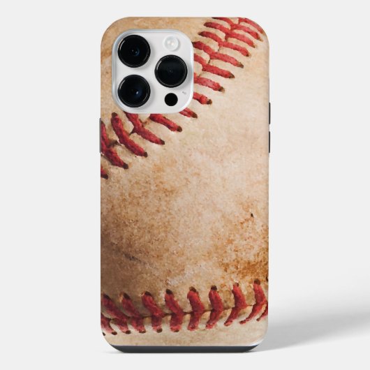 Coque Pour Pour iPhone 14 Pro Max Œuvres d'art de baseball (Verso)