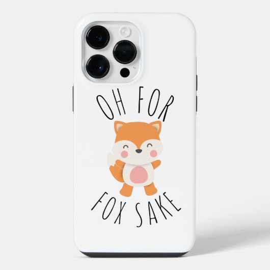 Coque Pour Pour iPhone 14 Pro Max Oh pour Fox Sake (Verso)